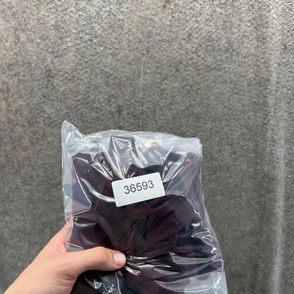 Lululemon Leggings Women 6 Burgundy Wunder Under High Rise Multi Waist Luon - Picture 11 of 11